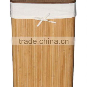 bamboo laundry basket