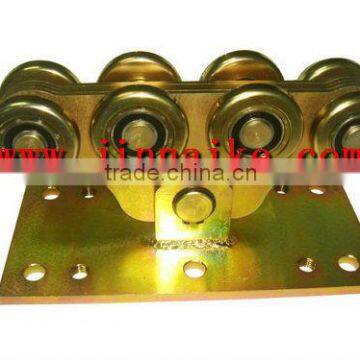 stamping wheel for sliding cantilever gate