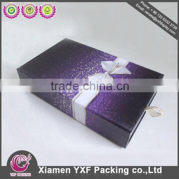 Hair Extension Packaging Box Design With Window Satin Ribbon photo-5