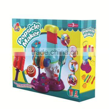 Popular Playdough popsicle maker modeling clay game for childrens