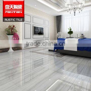 Chinese Cheap Promotion Polished Diamond White marble stone floor design tile tiles price                        
                                                Quality Choice