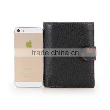 Wholesale Black Luxury Leather Wallet for Men photo-5