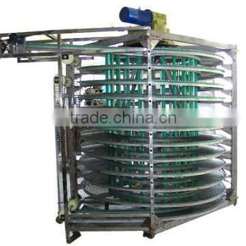 Motorized Plastic Modular Belt Spiral Conveyor/powered Screw Conveyor photo-2