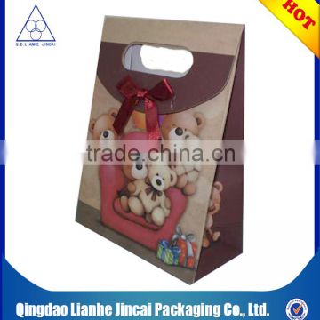 custom made luxury printing paper hand bag