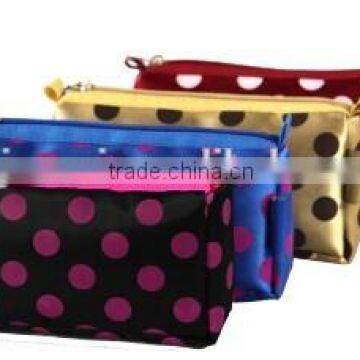 Fashionable sweet candy color cosmetic bag