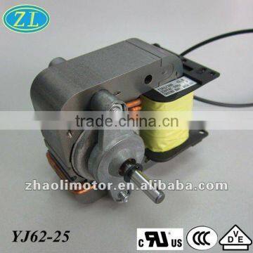 Ac shaded pole motor High rpm electric motor YJ62-25: 230v,50hz,2800rpm motor manufacurer for nebulizer, air pump,ventilator