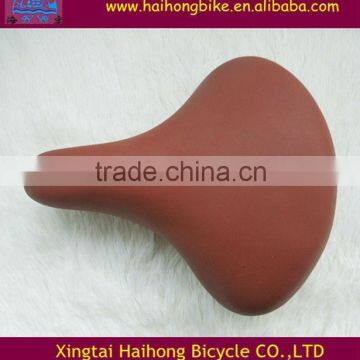 hight quality leather very comfortable 26" bicycle saddle / road bicycle saddle