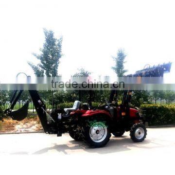 High quality DQ254 25HP 4WD Tractor front loader bakchoe for sale