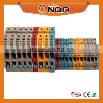 DIN Rail Terminal Blocks Screwed Rail Fuse Terminal Block, Mrk-2.5mm2