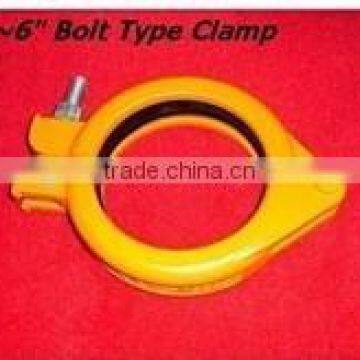 Concrete Pump Accessriess 5" One Bolt Pipe Clamp