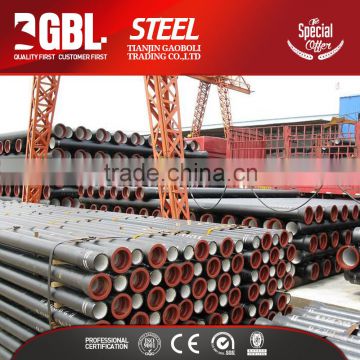 china supplier iso2531 c40 100mm k9 ductile iron pipe rates