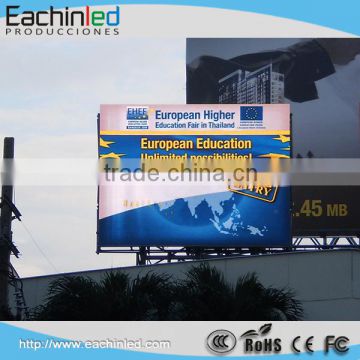 P8 advertising outdoor led panel video wall outdoor led billboard fixed installation in the wall