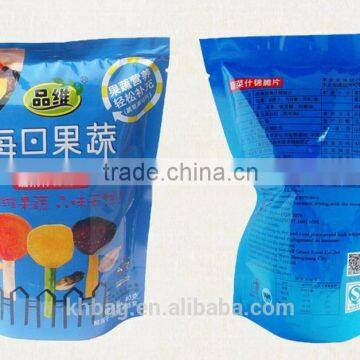 Stand up pouch/plastic bag with zipper top/Nuts packaging bag