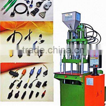 Vertical automatic hand operated injection molding machine