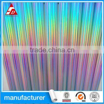 hot sale self adhesive holographic film by manufacture