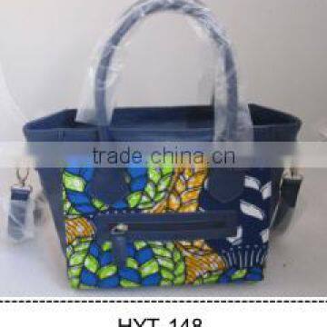 2016 Super Wax Fabric Bag African Print Matching Shoes and Bags photo-3