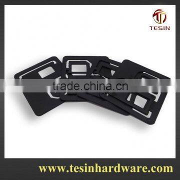 Factory making nano mobile standard card adaptor for iPhone 4 4S Samsung HTC