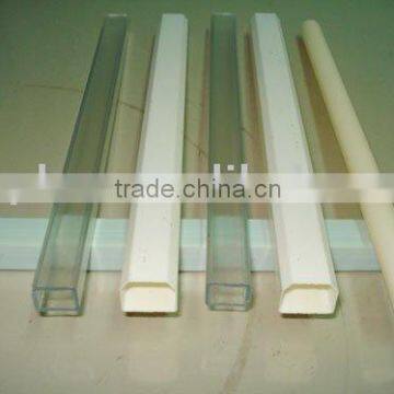 Clear PVC Square tube