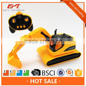 Hot selling 4channels radio control toy rc construction truck