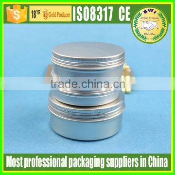 150g high quality Aluminum Tin Jar With Lid