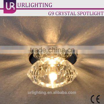 G9 Clear Crystal Down lights/Spotlight Bright as Diamond