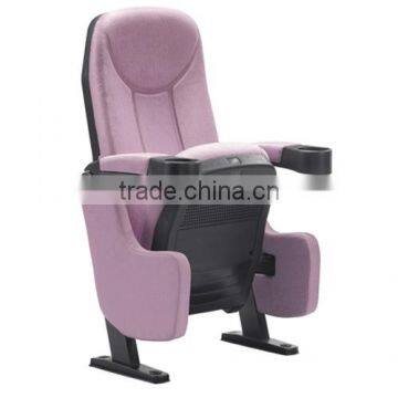 2016 Hot Selling Fabric 3D Cinema Chair With Bottle Holder Cinema Chair Dimensions photo-5