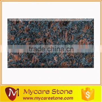 high polished tan brown granite wall cladding tile