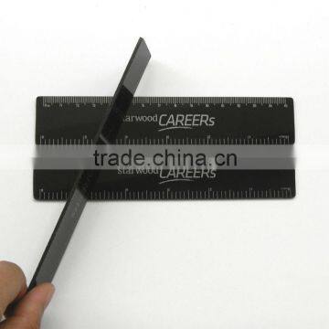 Good quality pvc plastic rulers, custom promotional gift plastic ruler