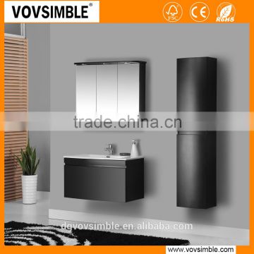 Newly hot sale black paiting bathroom furniture