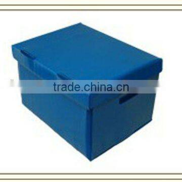 Recycled corflute box for shoes