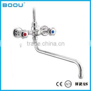 Economic Double Handle Basin Faucet