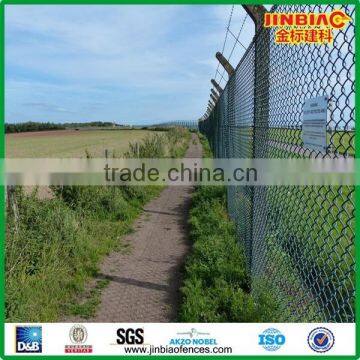 Chain link mesh airport fence/ airport security fence/ airport fence