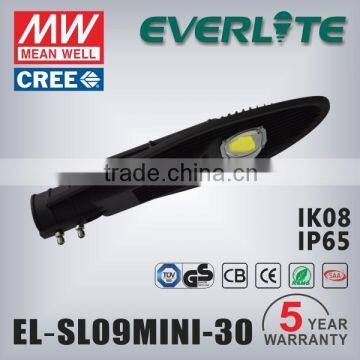 good price aluminum LED street light with 5 years warranty 30w led street light