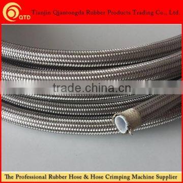 China professional manufacturer steel wire braided high pressure ptfe & teflon hose tube price