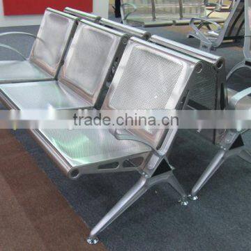 Four Seats Table 304 Stainless Steel Hot Sale Airport Seating