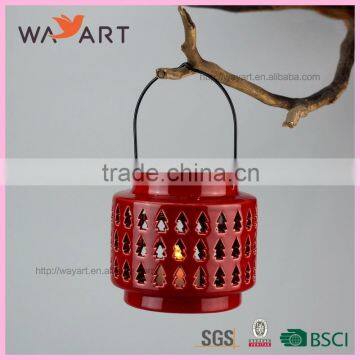 Special Bottle Shaped Ceramic Hanging Candle Holder