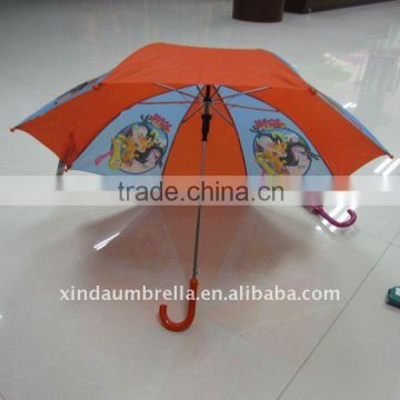 190T polyester kids umbrellas with 8 panels