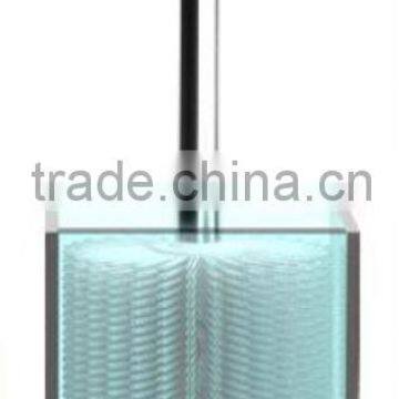 high quality blue acrylic toilet brush display for home hot selling