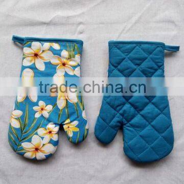 2016 Silk Screen Pigment Printing 3pcs Cotton Apron Set With Oven Mitten Pot Holder Set Free Samples China Supplier photo-5