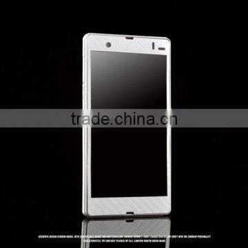 Factory Dropship Carbon Fiber Skin Stickers for Sony Xperia Z L36h