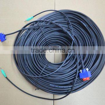 10 Meter VGA Cable With 3.5mm Male Audio Connectors