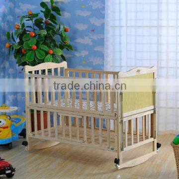 multifunction wooden baby cot approved FSC