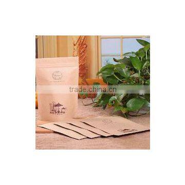 Aluminum foil kraft paper packing bags for tea