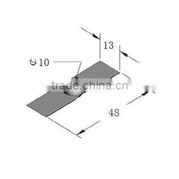 Tungsten and molybdenum boat