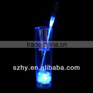 400ml LED light up juice glass