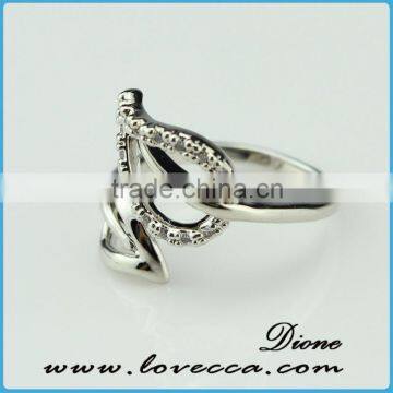 Hot Cubic Zirconia Engagement Wedding arrow Ring Gift