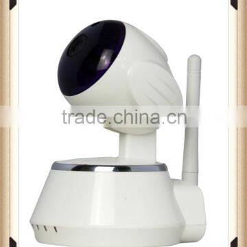 1/4" Color 1.0 Mega Pixels CMOS ,support Remote Pan/Tilt rotate p2p wifi ip camera