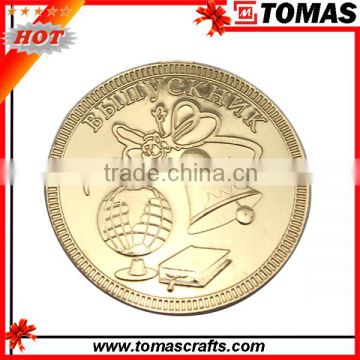 Professional Custom made metal antique fake gold coin