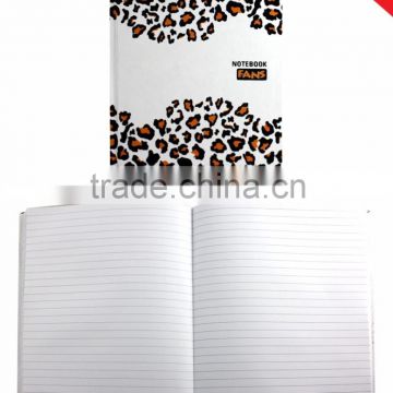 New creative leopard office velvet notebook