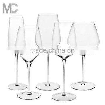 Elegant Wholesale Crystal Wine Glasses with steam